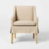 Camas Slipcover Dining Chair Khaki - Threshold™ Designed With Studio McGee