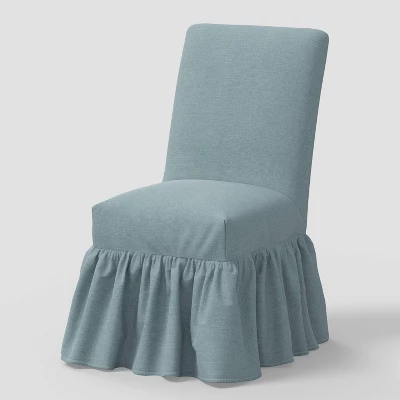Ruffled Slipcover Dining Chair - Threshold™ Designed With Studio McGee 11 Ruffled Slipcover Dining Chair - Threshold™ Designed With Studio McGee - Image 9