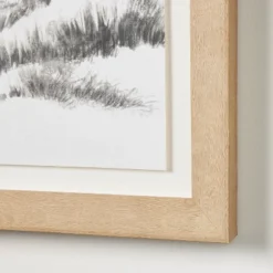 47"x24" Grassy Beach Dune Floated Paper Framed Under Plexiglass Wall Art - Threshold™ Designed With Studio McGee: Modern Lithograph -Threshold Designed W/Studio Mcgee GUEST 9e867d4f 73da 4031 b0e5 09e4de7462f6