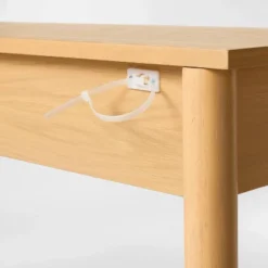 60" Modern Wooden Console Table With Drawer Brown - Threshold™ Designed With Studio McGee -Threshold Designed W/Studio Mcgee GUEST af72e073 8636 4ba6 8df2 9eca839d07e1