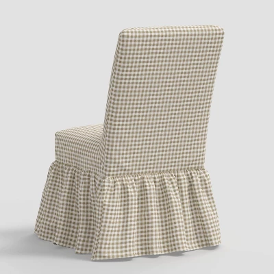 Ruffled Slipcover Dining Chair - Threshold™ Designed With Studio McGee 5 Ruffled Slipcover Dining Chair - Threshold™ Designed With Studio McGee - Image 3