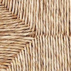 Metal And Rush Weave Top Console Table Black - Threshold™ Designed With Studio McGee: Mahogany Frame, Square Entryway Table -Threshold Designed W/Studio Mcgee GUEST bba068bf 9628 4575 94b6 7470824ee209