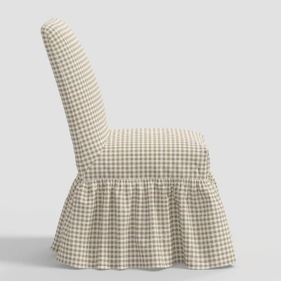 Ruffled Slipcover Dining Chair - Threshold™ Designed With Studio McGee 4 Ruffled Slipcover Dining Chair - Threshold™ Designed With Studio McGee - Image 2