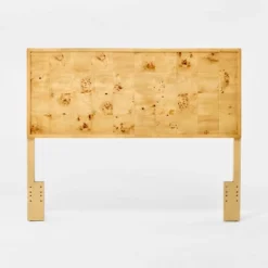 Queen Ogden Headboard Brown - Threshold™ Designed With Studio McGee: Wood Frame, Veneer Surface, 32"H -Threshold Designed W/Studio Mcgee GUEST bce3e817 af16 4d3b ae90 3b9b584499ac