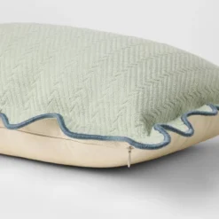 Lumbar Textured Easter Herring Bone Pillow Green Mirage - Threshold™ Design With Studio McGee -Threshold Designed W/Studio Mcgee GUEST bed71eaf ac82 4db1 90ec 141ef94dc8a8
