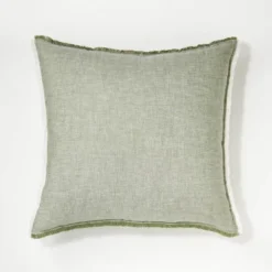 Oversized Reversible Linen Square Throw Pillow With Frayed Edges - Threshold™ Designed With Studio McGee -Threshold Designed W/Studio Mcgee GUEST c59c1768 fd6d 4d82 b66e 9c30a01bb949