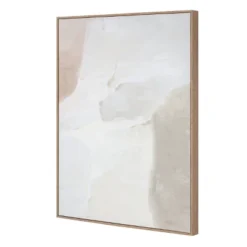 24" X 30" Neutral Abstract Lines Framed Canvas - Threshold™ Designed With Studio McGee -Threshold Designed W/Studio Mcgee GUEST c7ae0f50 bfca 4083 b739 82b59501e19a