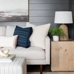 Lynwood Square Upholstered Cube - Threshold™ Designed With Studio McGee -Threshold Designed W/Studio Mcgee GUEST ca01da1b b753 4db4 a447 3116f3701865 1