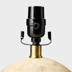 Round Faux Wood Lamp Base Brown - Threshold™ Designed With Studio McGee -Threshold Designed W/Studio Mcgee GUEST d4da6b5e c776 4d67 939e cfbfcda618c3