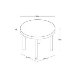 Northvale Round Wood Dining Table - Threshold™ Designed With Studio McGee -Threshold Designed W/Studio Mcgee GUEST d6a4b332 213c 4a65 807a feb3bf9b8317