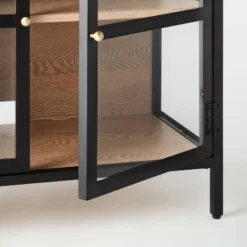 Crystal Cove Glass TV Stand For TVs Up To 59" - Threshold™ Designed With Studio McGee -Threshold Designed W/Studio Mcgee GUEST d7fbde89 0a6e 4100 a386 891e235e63ea