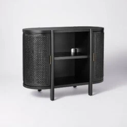 Portola Hills Caned Door Console With Shelves - Threshold™ Designed With Studio McGee -Threshold Designed W/Studio Mcgee GUEST d8a3124a 3a6a 4b28 8cc4 73d0035a42d8