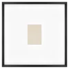 21.49" X 21.49" Matted To 5" X 7" Gallery Single Image Frame Black - Threshold™ Designed With Studio McGee