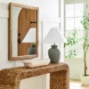 24" X 30" Woven Check Wall Mirror Natural - Threshold™ Designed With Studio McGee -Threshold Designed W/Studio Mcgee GUEST e47b526c 62d2 4c15 8ba0 eb353c9e8344
