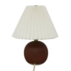 Oval Table Lamp With Pleated Shade (Includes LED Light Bulb) Red - Threshold™ Designed With Studio McGee 18 Oval Table Lamp With Pleated Shade (Includes LED Light Bulb) Red - Threshold™ Designed With Studio McGee -Threshold Designed W/Studio Mcgee GUEST e5143a64 39d0 4be9 a866 b25ebc7adbda