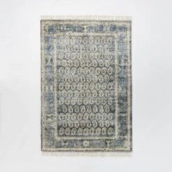 Lost Creek Printed Paisley Rug Blue - Threshold™ Designed With Studio McGee -Threshold Designed W/Studio Mcgee GUEST e8e94a54 2263 4993 84d8 d4a216f28ff8