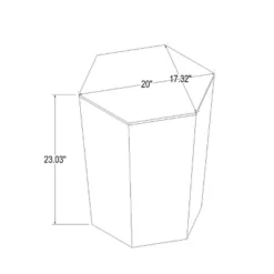 Ogden Burled Wood Accent Table - Threshold™ Designed With Studio McGee -Threshold Designed W/Studio Mcgee GUEST eaf2884b d08a 4c13 af92 65c60a9fa984