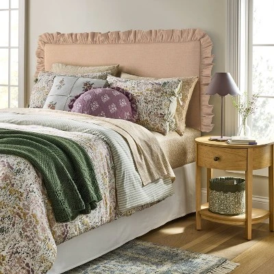 Ruffled Wall Mounted Headboard - Threshold™ Designed With Studio McGee 3 Ruffled Wall Mounted Headboard - Threshold™ Designed With Studio McGee