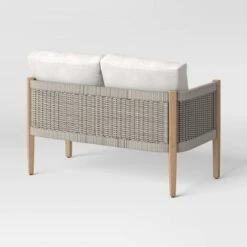 Pasadena Patio Loveseat - Gray - Threshold™ Designed With Studio McGee -Threshold Designed W/Studio Mcgee GUEST ef542285 ed5f 4d45 b9b1 637135c89991