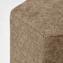 Hex Upholstered Ottoman Tan - Threshold™ Designed With Studio McGee -Threshold Designed W/Studio Mcgee GUEST f8c8ff18 8e0d 4cd2 9979 7d10e2d72a03
