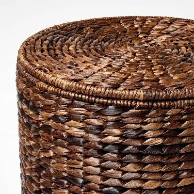 Woven Storage Ottoman Espresso - Threshold™ Designed With McGee 5 Woven Storage Ottoman Espresso - Threshold™ Designed With McGee - Image 3